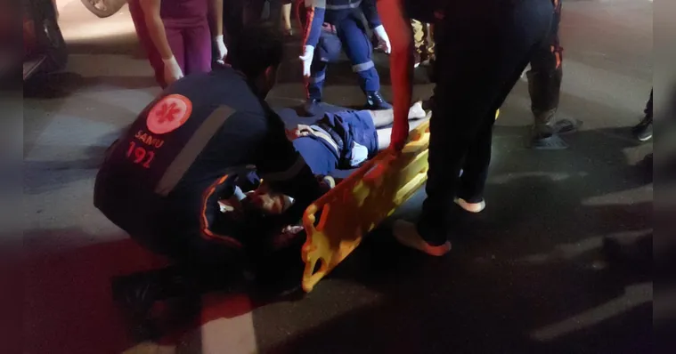 Imagem ilustrativa da notícia Acidente deixa homem gravemente ferido na Almirante Barroso