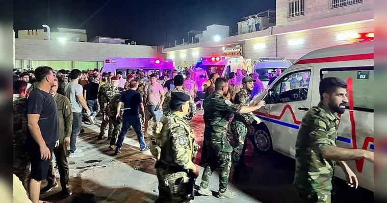 Imagem ilustrativa da notícia Incêndio em casamento deixa mais de 100 mortos 