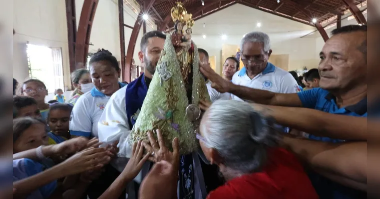 Imagem ilustrativa da notícia Municípios e distritos da RMB recebem a visita da Peregrina