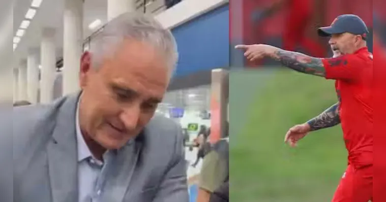 Imagem ilustrativa da notícia Apesar de jantar no Rio, Flamengo ainda pode ficar sem Tite