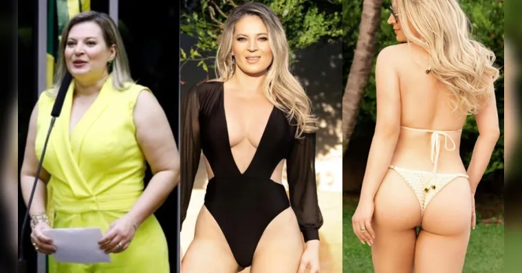 Imagem ilustrativa da notícia Joice Hasselmann perde 24 kg e sensualiza de biquíni; veja!