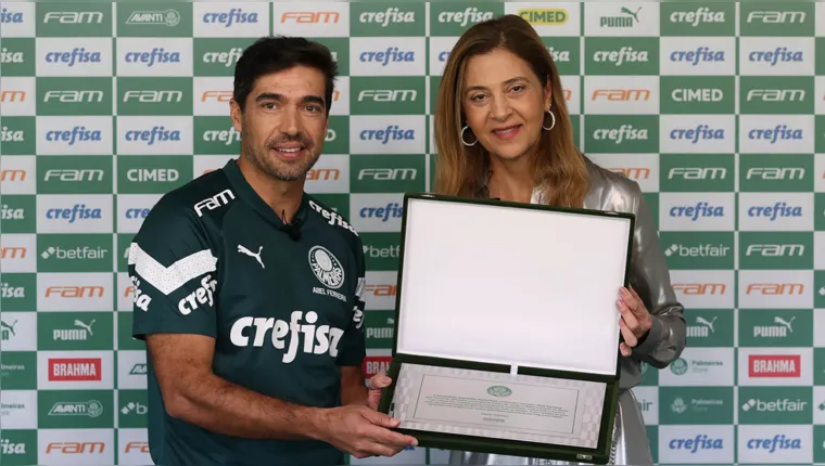 Imagem ilustrativa da notícia Abel Ferreira será homenageado por marca no Palmeiras