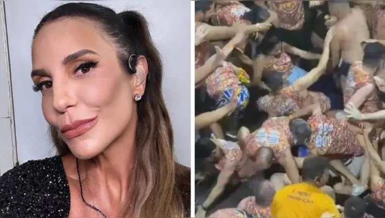 Imagem ilustrativa da notícia Bloco de Ivete Sangalo tem relato de pisoteamento e confusão