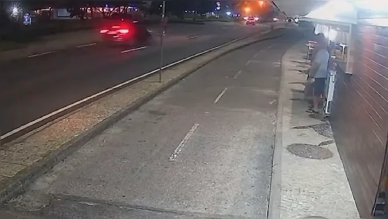 Imagem ilustrativa da notícia Vídeo: câmera mostra momento do atropelamento de kayky Brito