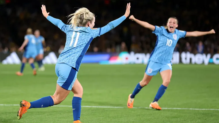 Imagem ilustrativa da notícia Inglaterra vence a Austrália e é finalista da Copa feminina