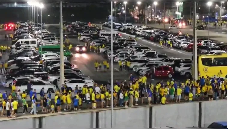 Imagem ilustrativa da notícia Trânsito é intenso no Mangueirão para jogo do Brasil