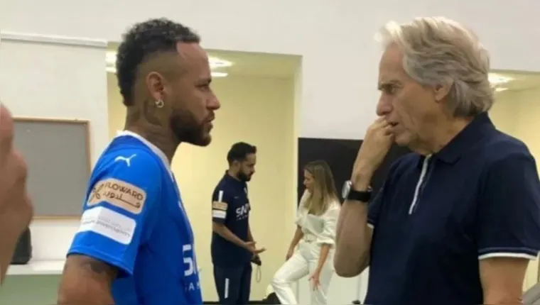 Imagem ilustrativa da notícia Barrou Neymar? Jorge Jesus fala sobre "descanso" ao craque