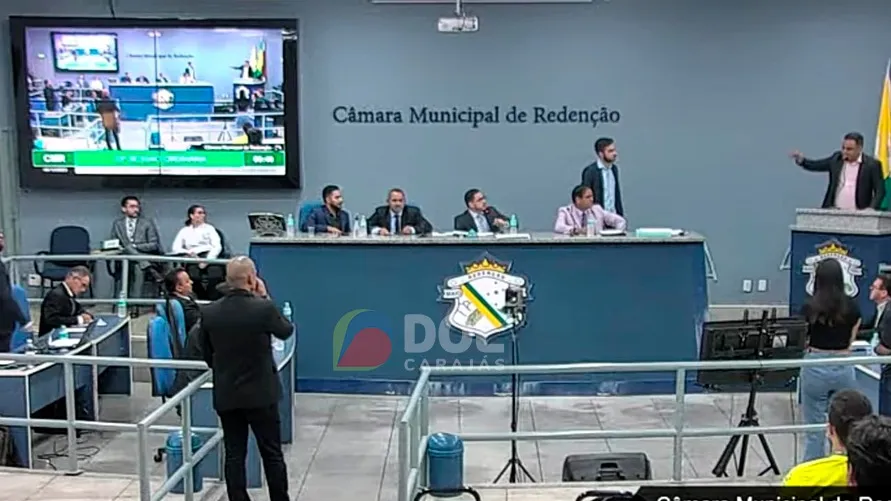 Discussão entre vereadores aconteceu em Redenção no sul do Pará
