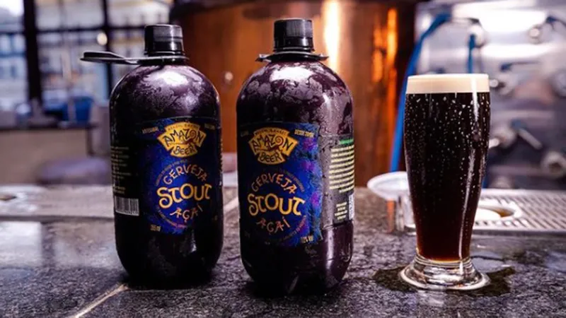 Cerveja de açaí na Amazon Beer