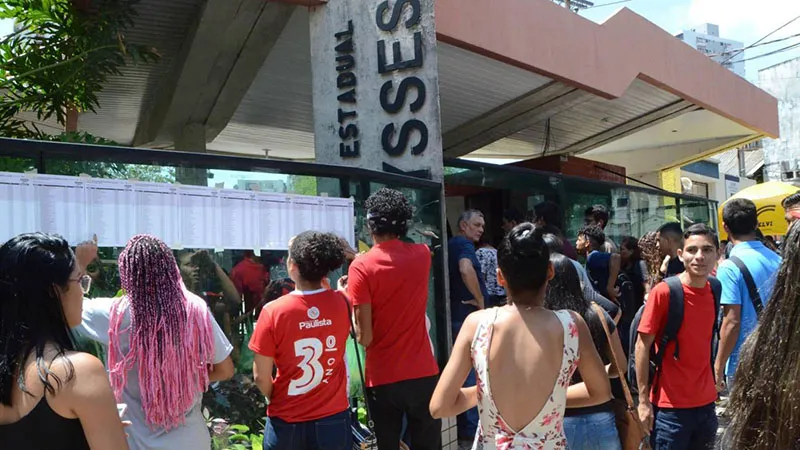 Escola Ulysses Guimarães é um dos locais de prova