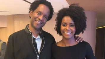 Maju Coutinho e marido Agostinho Paulo Moura