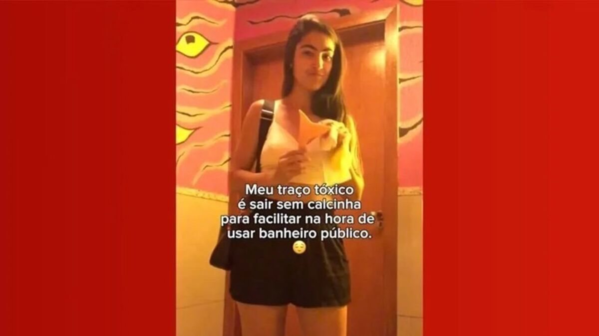 Vídeo: Mulher ensina a fazer xixi em pé em bar e viraliza • DOL