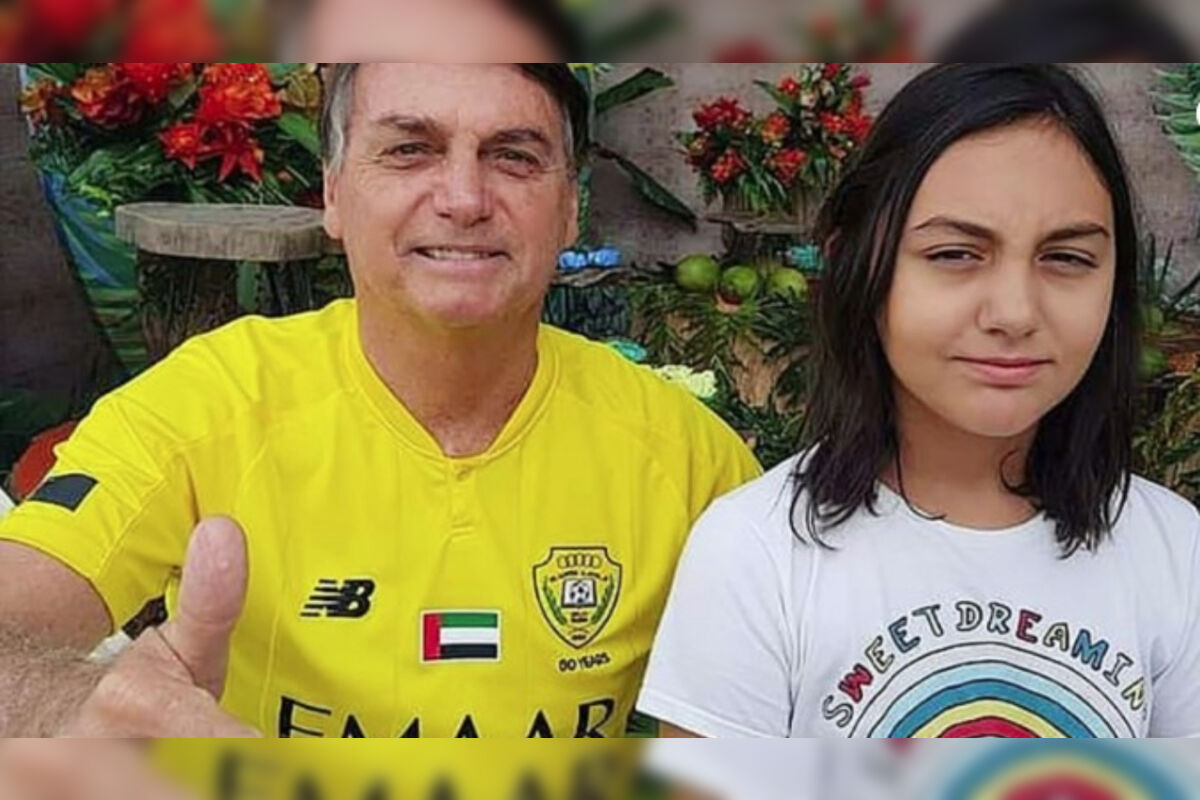 Laura Bolsonaro completa 14 anos e imagens de aniversário viralizam nas  redes sociais - Portal Salvador FM