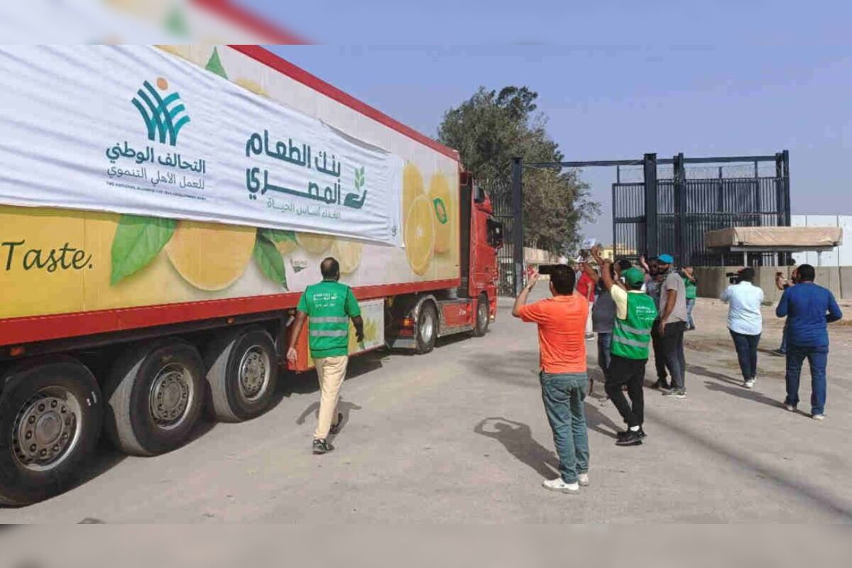 ONU: 20 caminhões entraram em Gaza com ajuda internacional