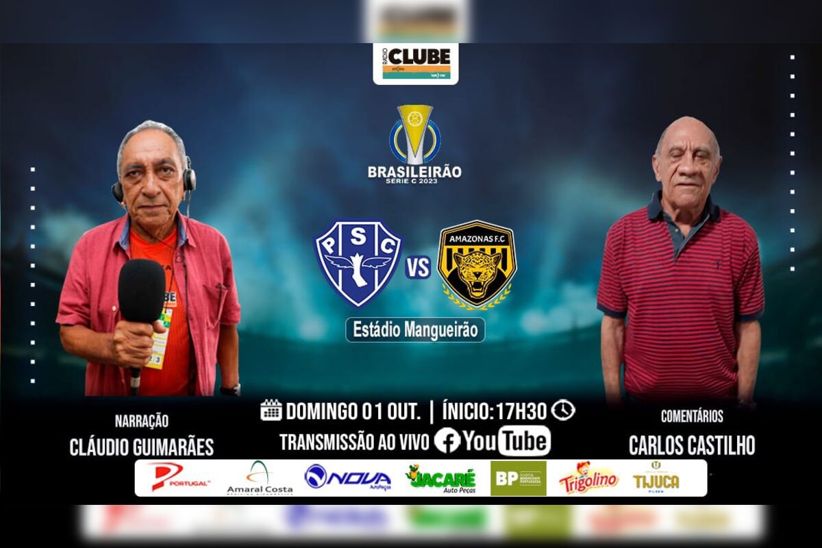 Tem jogo no DOL e na Clube: ouça aqui Ypiranga-RS x Paysandu - Rádio Clube  do Pará