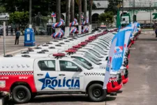 Novas viaturas foram entregue pelo Estado a corporação da Polícia Militar.