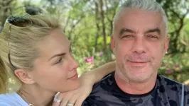 Ana Hickmann e o marido Alexandre Correa