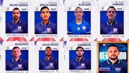 Jogadores de todo o Brasil estão chegando para reforçar o elenco do Águia de Marabá