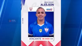 Aleílson volta a vestir a camisa do Águia de Marabá