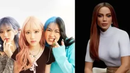 Integrantes do grupo Slow Sundae tentam adivinhar idade de Anitta e dão 60 anos para a brasileira