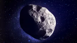 O asteroide Bennu tem diâmetro de aproximadamente 490 metros