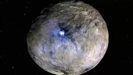 Ceres fica localizado em cinturão de asteroides entre Marte e Júpiter