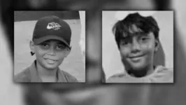 Os meninos Phyetro Nery de nove anos e João Emanuel, de 10, não resistiram à força e ao impacto do raio e faleceram