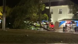 O incidente ocorreu na praça Brasil