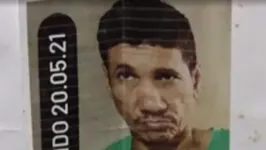 Gilberto Souza está desaparecido desde o dia 16 de outubro.