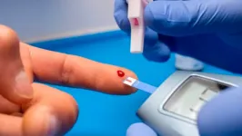 O diabetes ocorre quando o corpo não consegue processar toda a glicose da corrente sanguínea.