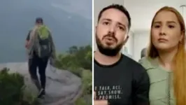 Turistas relataram que sentira sinais estranhos antes de raio cair.