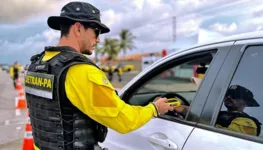 Agentes do Detran atuaram no feriadão prolongado.