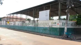 Escola Municipal Heloísa de Souza Castro, onde Jeremias Rocha estudava