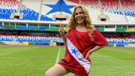 Joelma esteve no novo mangueirão nos preparativos para gravação de DVD