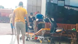 Caminhoneiro foi atendido pelo Samu e levado ao hospital de Santana do Araguaia