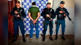 O homem foi preso e conduzido para a Delegacia de Polícia Civil de Rio Maria