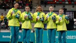 Equipe feminina repetiu o resultado do Mundial