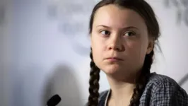 Greta Thunberg, conhecida ativista sueca contra as mudanças climáticas