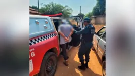 Idoso foi preso pela Polícia Militar em Xinguara, sul do Pará