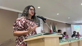 Juíza coordenadora de justiça Restaurativa do Tribunal de Justiça do Estado do Pará, Betânia de Figueiredo Pessoa, esteve em Marabá