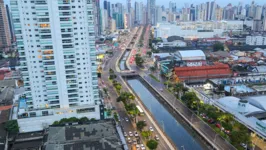 Vista aérea de Belém: IPTU terá mudança com a reforma