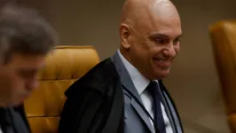 O ministro Alexandre de Moraes, relator da ação contra a imprensa.