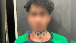 Moisés Serafim de Almeida, foi preso em flagrante.