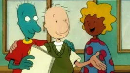 A série animada Doug foi exibida nas décadas de 1990 e anos 2000.