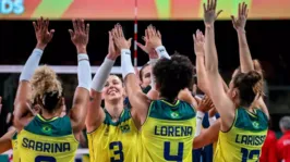 Brasil mantém sequência invicta no vôlei Feminino
