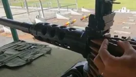 As armas roubadas são de grosso calibre