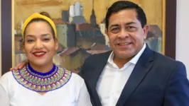 Lívia Duarde e Bordalo estão entre as autoridade que compõe a comitiva