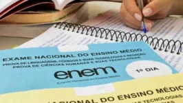 Milhares de alunos vão fazer o Exame Nacional do Ensino Médio (Enem)