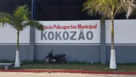 O ginásio fica localizado na estrada Pedro Ferreira, em Muaná