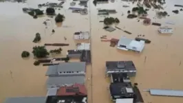 Os temporários vem causando estragos desde a última quinta-feira (16)